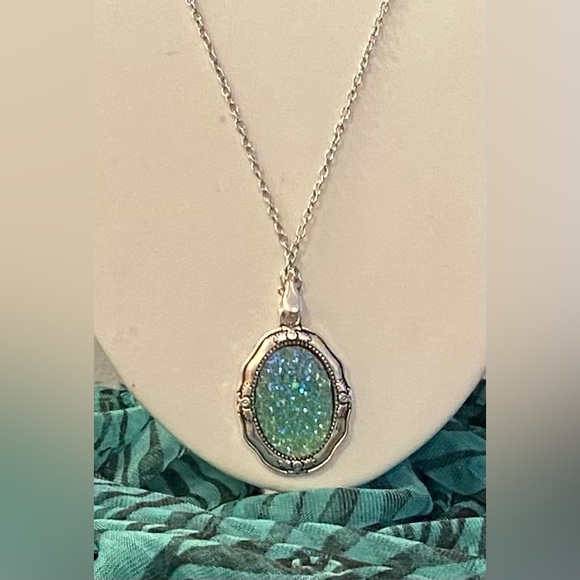 NEW Druzy necklace - Picture 1 of 2